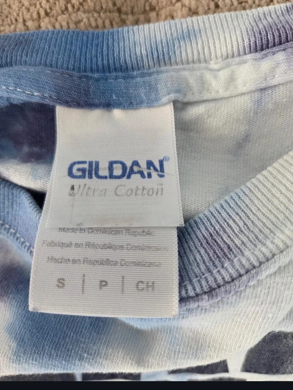 TEAM Penn State Blue Tie-Dye Tee